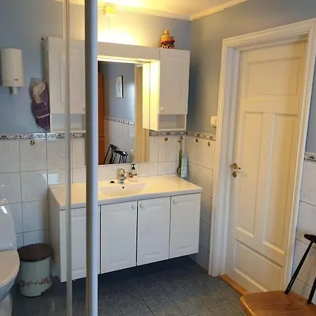 Traditional Located Close To Fjord Lyngseidet